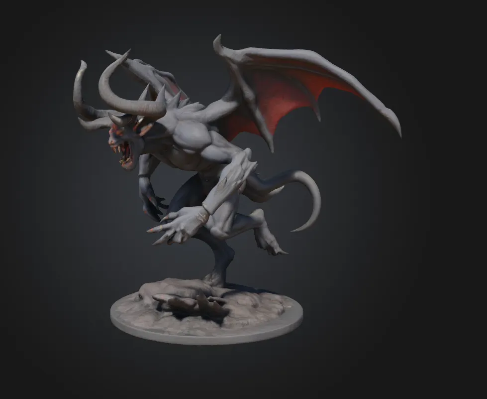 ferocious infernal demon game rpg