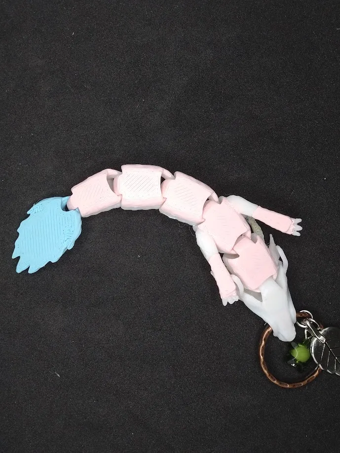 Articulated Little Kohaku Keyring
