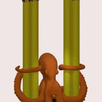 octopus pen holder 🐙 🖊️-6