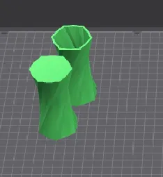 Modern Twisted Vase