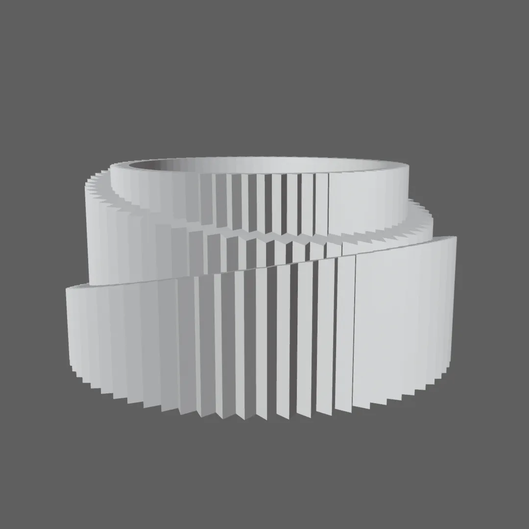brutalist style planter
