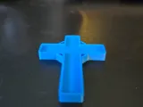 Simple Cross Keychain Pendant-1