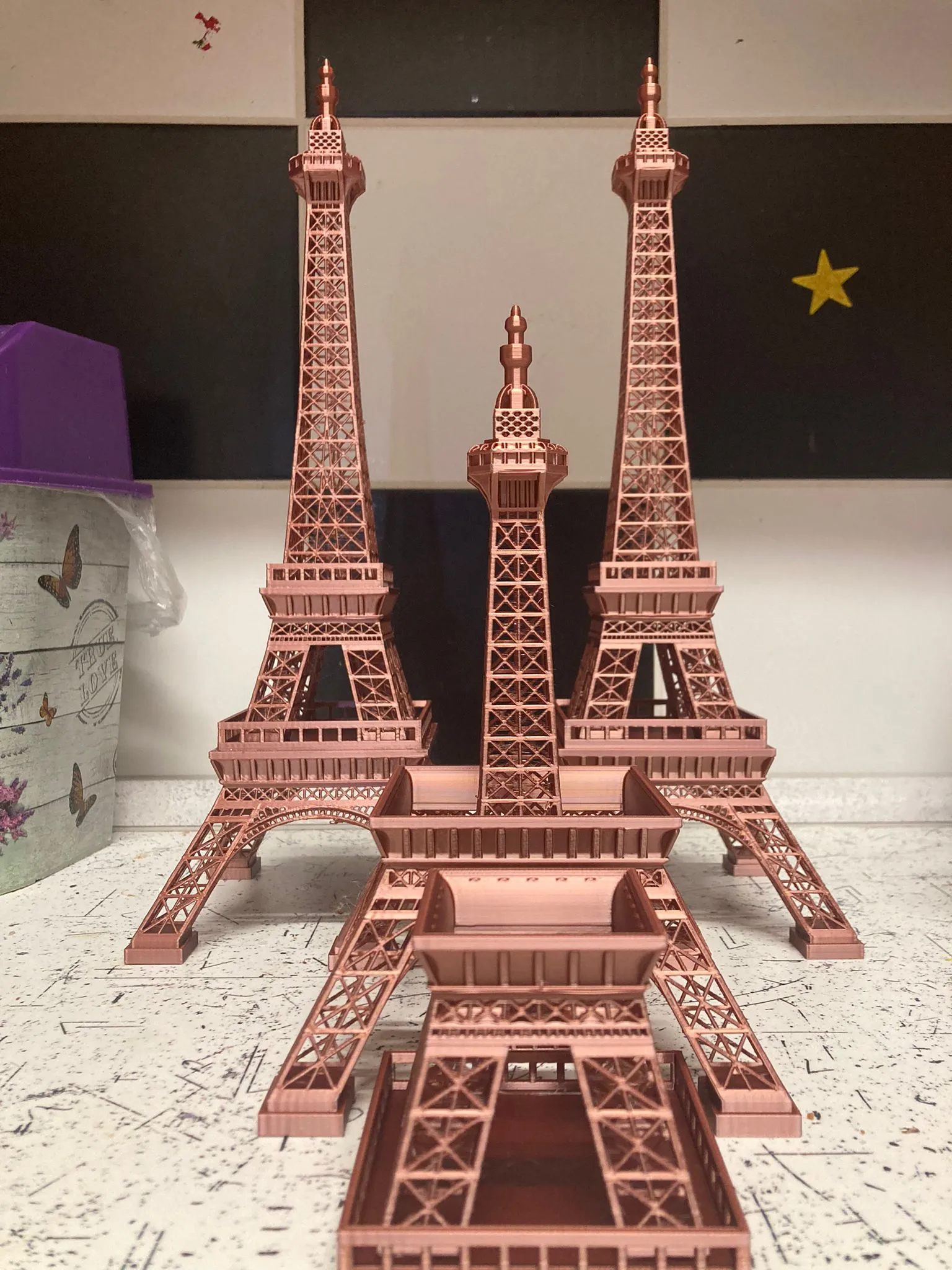 Eiffel Tower in Parts