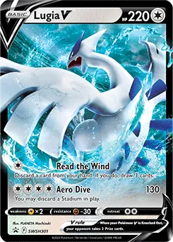 Lugia Pokemon card