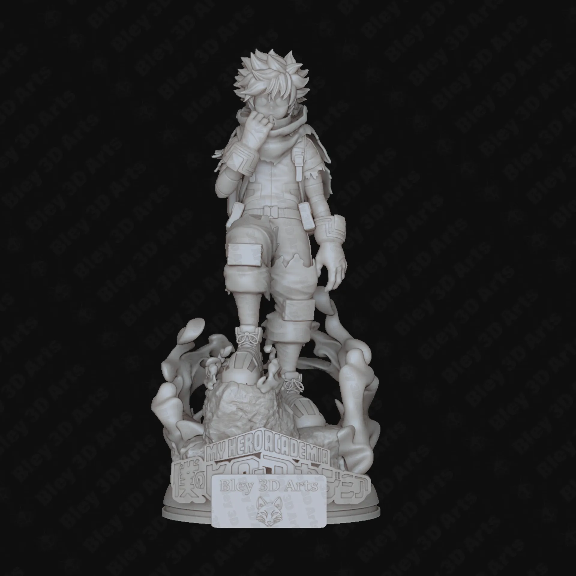 Deku vigilante STL 3D print model