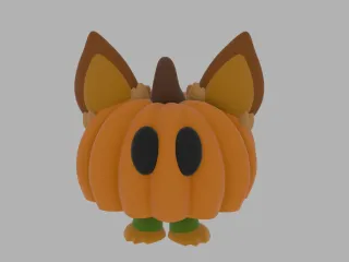 Jumping Pumpkin Bat