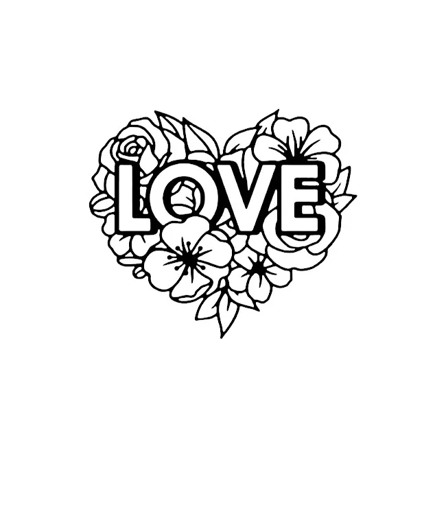 Love Wall Art-Wall Mounted