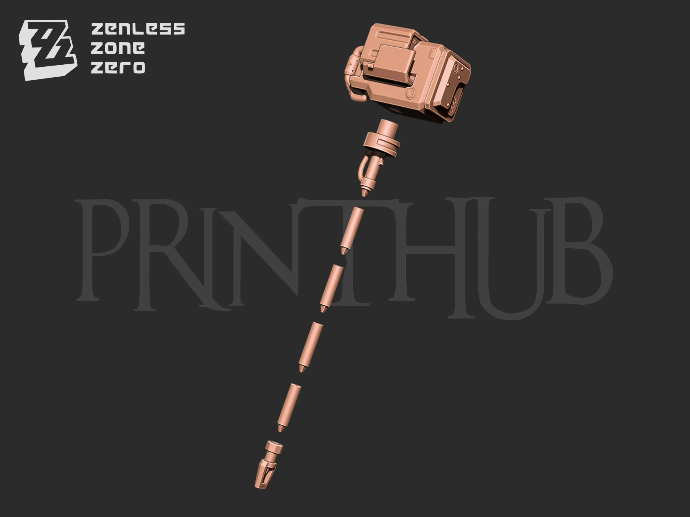 Koleda Belobog Hammer Weapon from Zenless zone zero