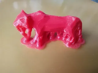 Low-Poly 3D Model - Tiger 低面數-老虎