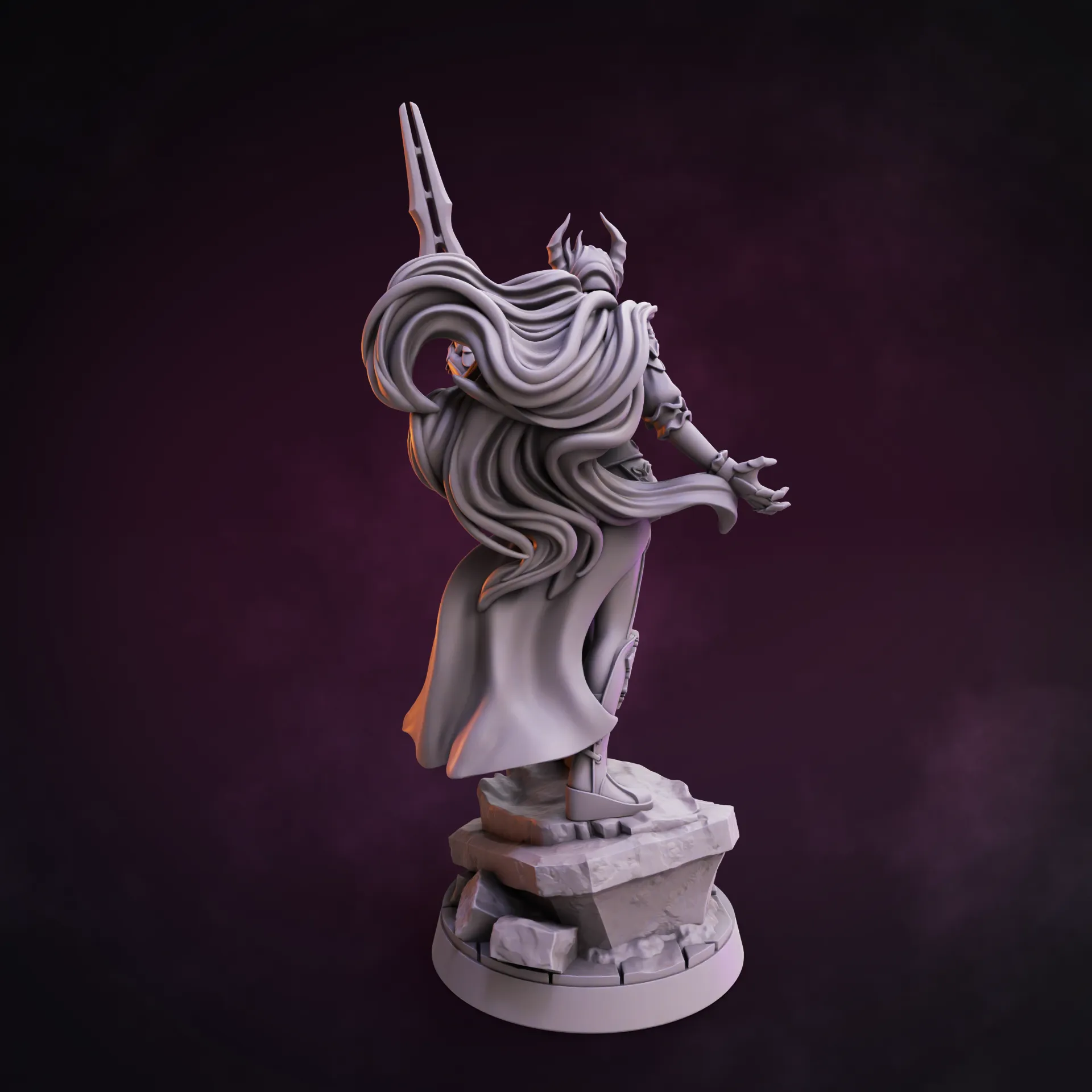 The Last Guardian | Arcane Knight Tabletop Mini | Valkyrie