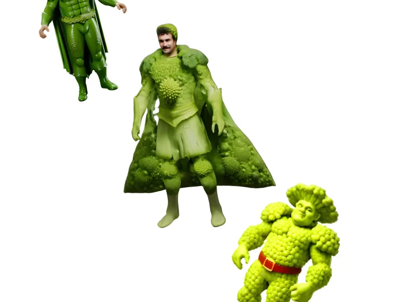 Broccoli Guardian Figurenset