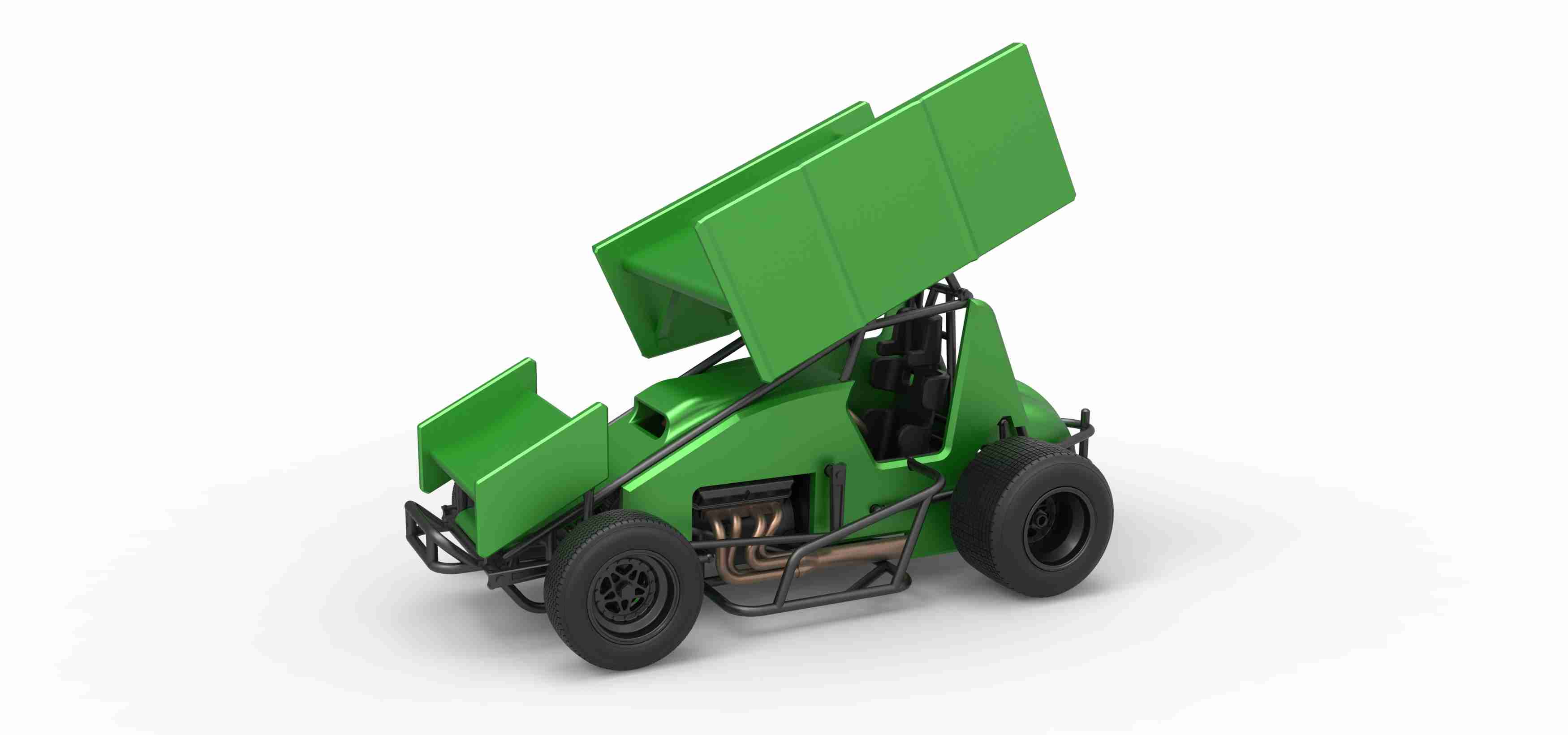Diecast Winged Sprint Car Scale 1 25 3D Models Download Creality Cloud diecast-winged-sprint-car-scale-1-25-3d-models-download-creality-cloud