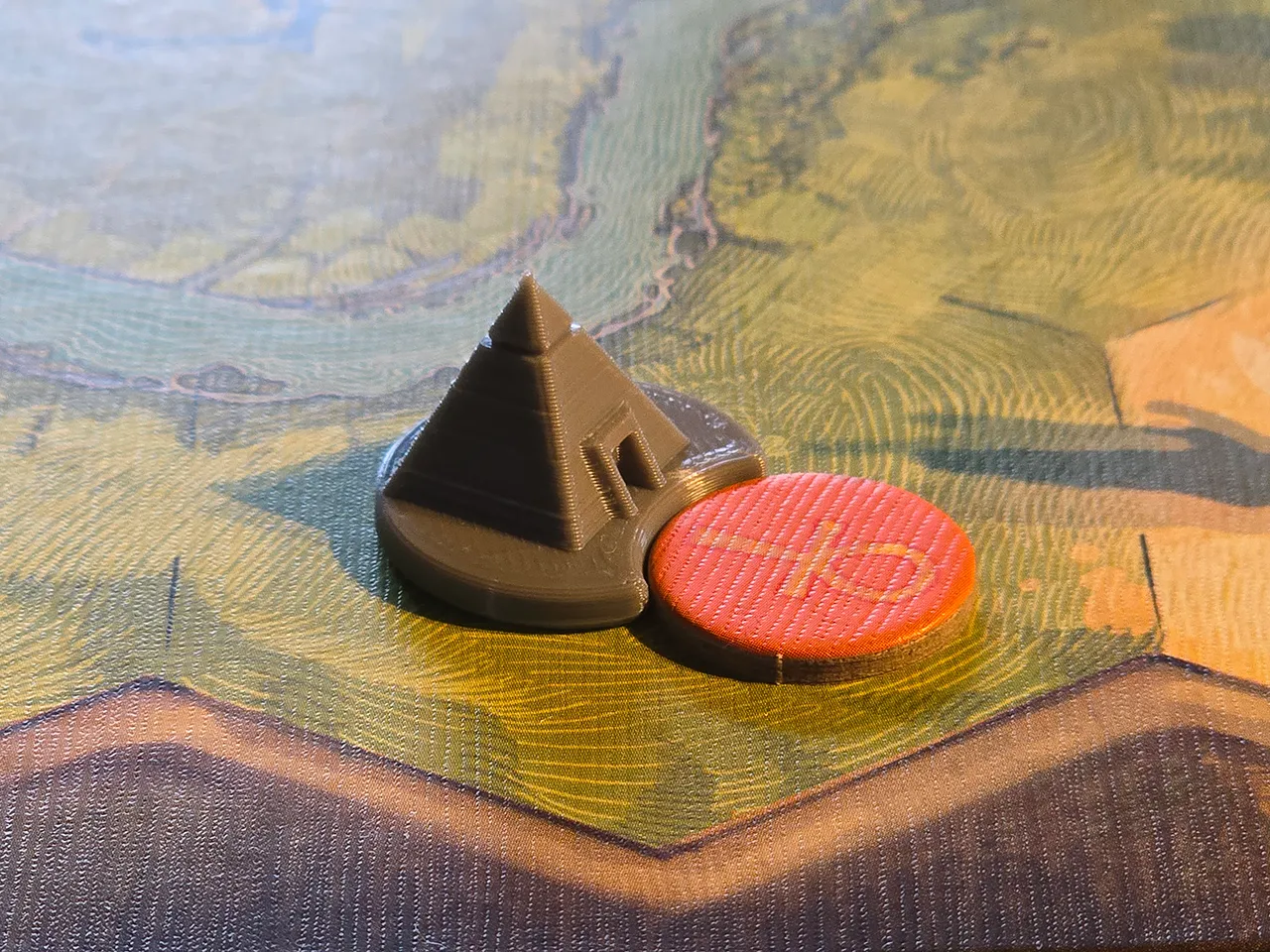 3D Monuments For Ankh Board Game