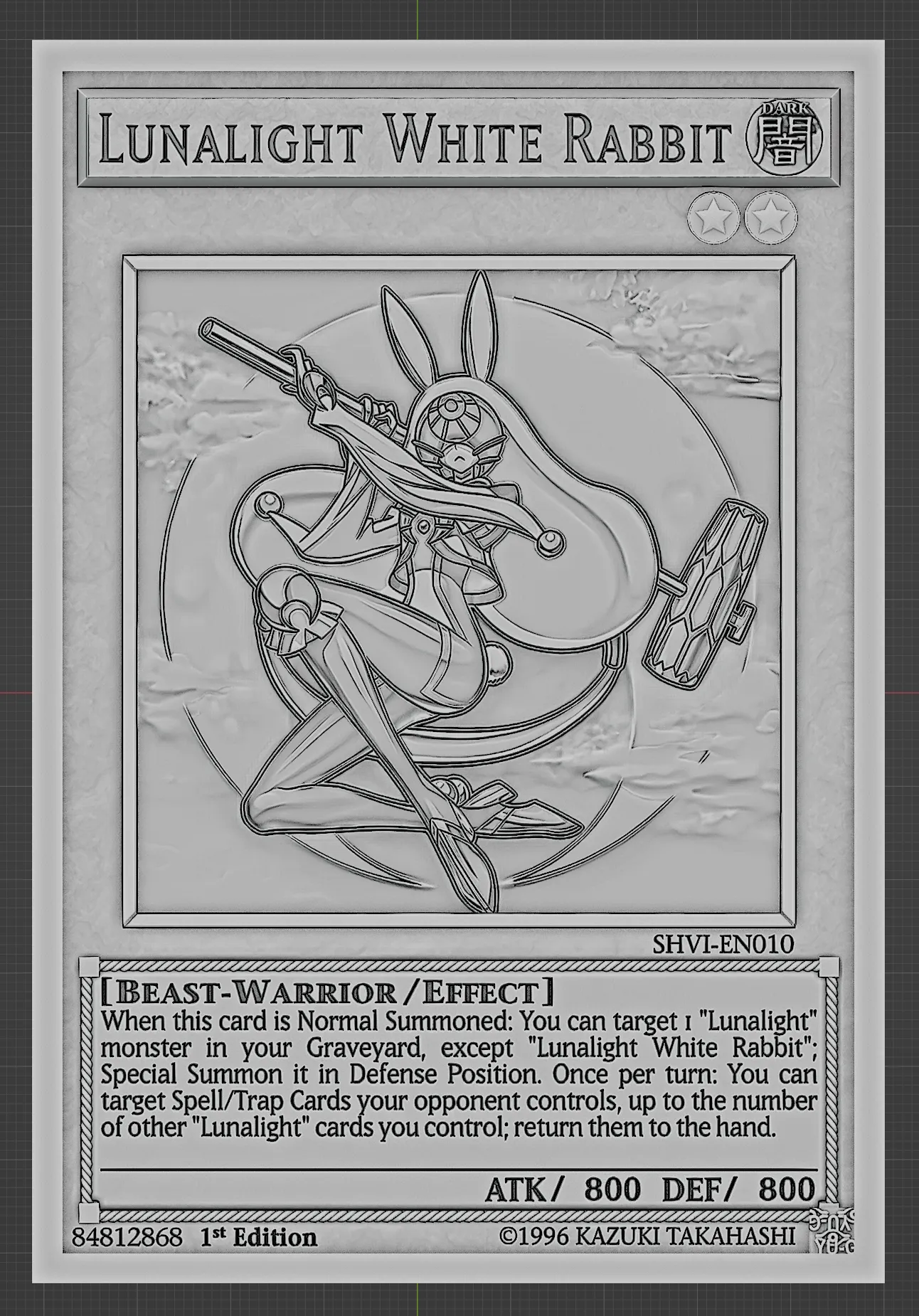 Lunalight White Rabbit - yu-gi-oh!