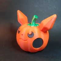 PUMPKIN WITH PIKACHU'S FACE-0