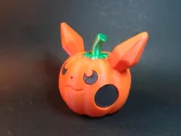 PUMPKIN WITH PIKACHU'S FACE-0