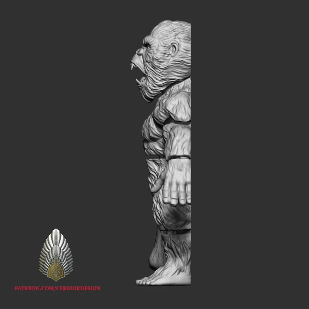 King Kong Flexi Articulating 3d digital download