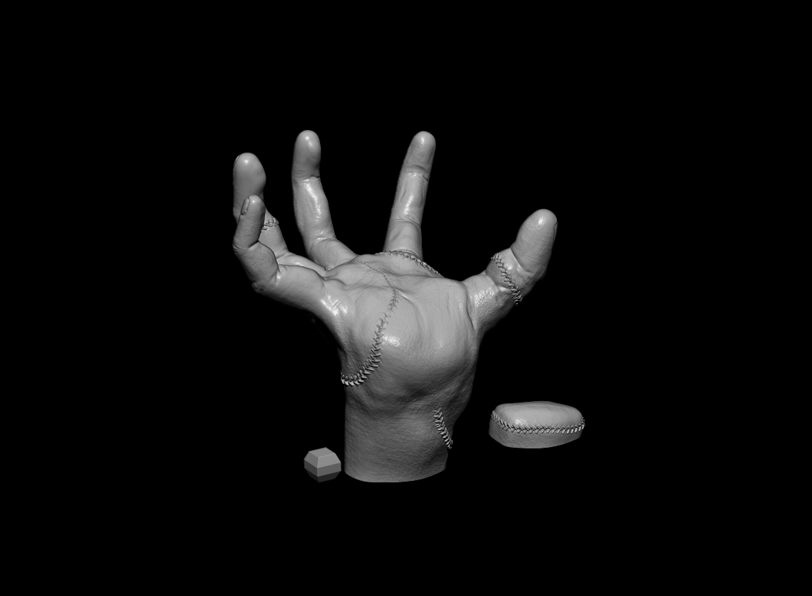 Thing Hand Addams Family Part 2 3D model 3D printable