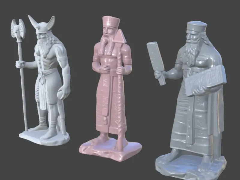 Anunnaki-Götterstatue