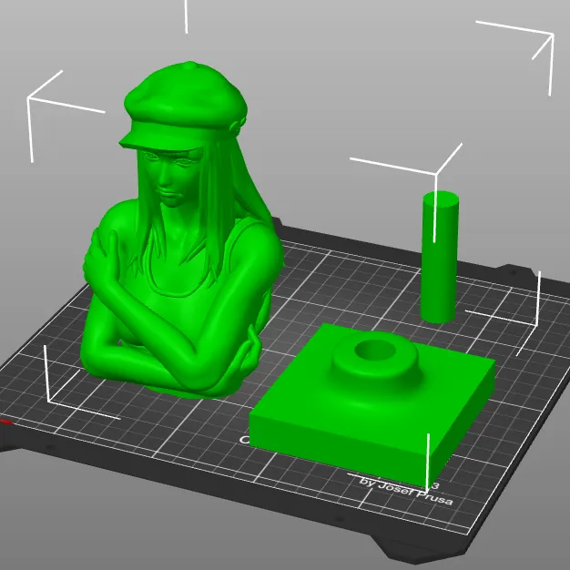 (FREE) "BLUE MONDAY" BUST FIGURE MINIATURE