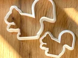 Squirrel cookie cutter, cookie cutter, squirrel, animal, STL-5