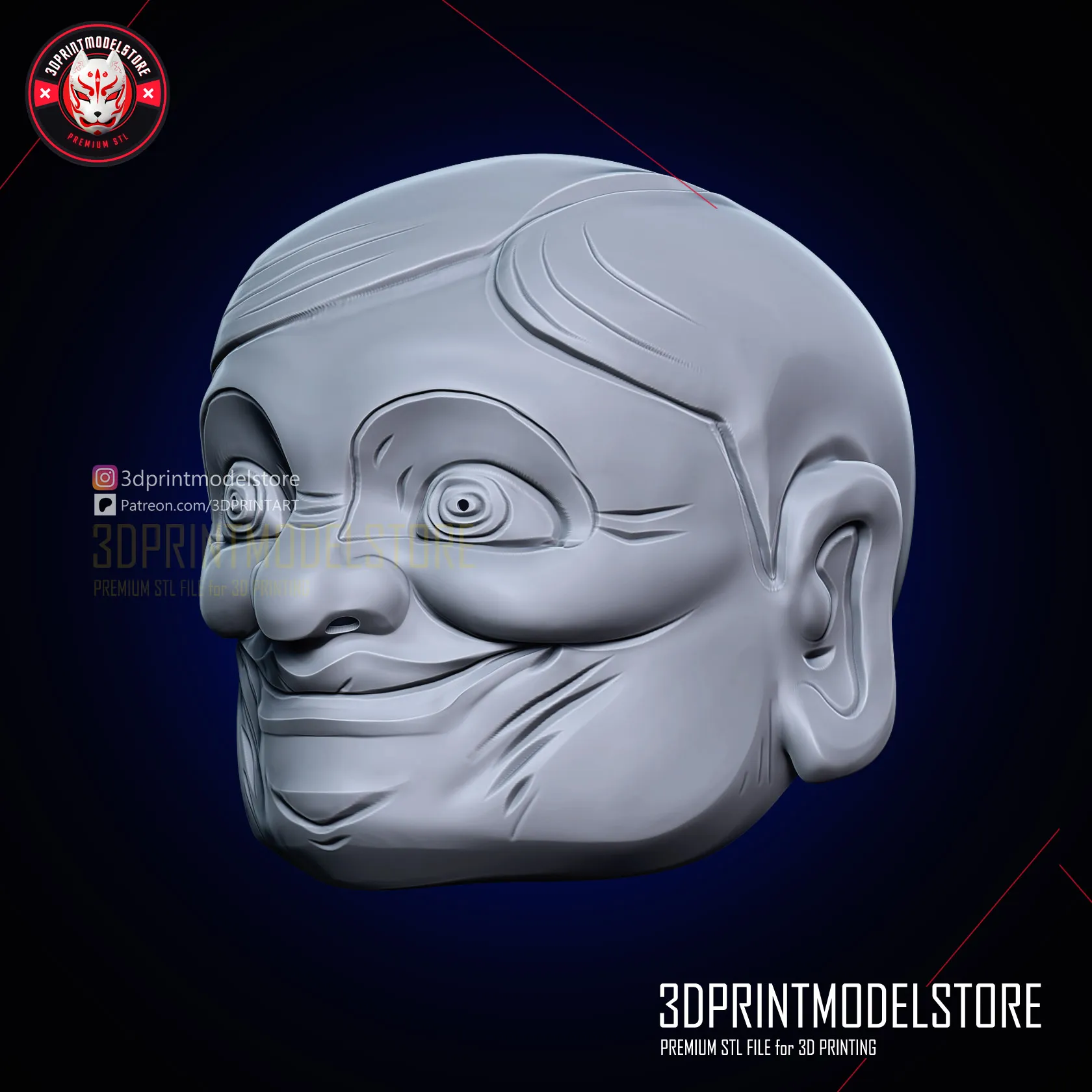 Dandadan Alien Serpo Mask - Dan Da Dan Okarun Cosplay