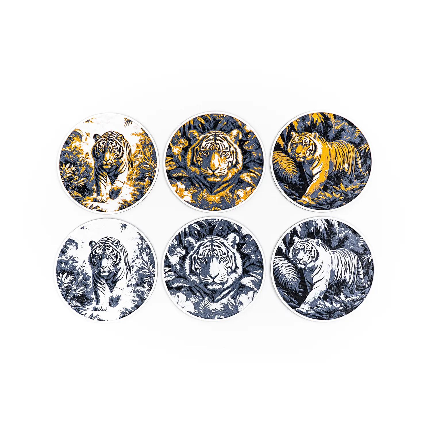 Tiger Coasters