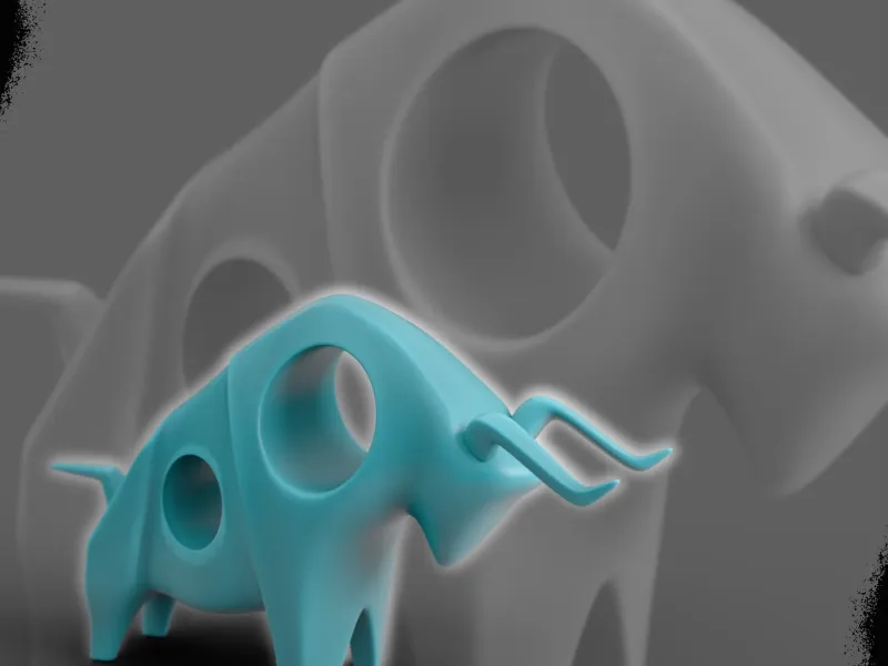 Minimalist Bull Statue Decoration – Elegance in Simplicity