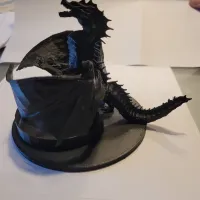 Red Dragon Pen Holder-6