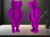 Voxel KAWS What Party - Pixel Art (Multiple Detail Levels)-0