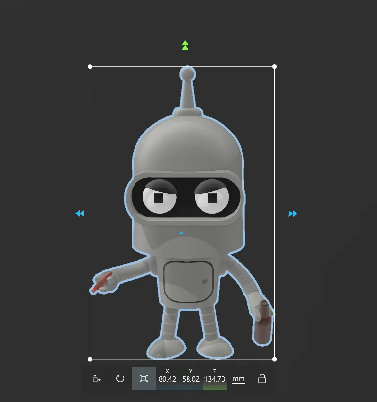 futurama funko style Bender