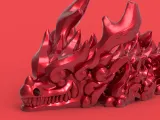 Articulated Dragon Keychain 007- STL-DIGITAL-1