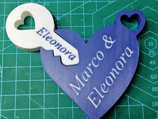 Valentine You Hold The Key To My Heart KeyChain