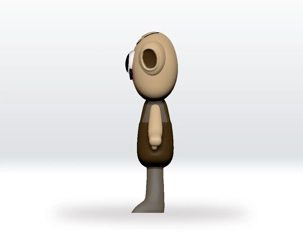 Shelly STL 3D file Dandy's World 3D FANART Model of Dandy