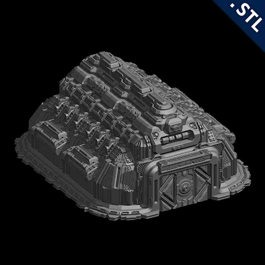 GrimDark Terrain (Essential Pack) (Free Sample) Kickstarter | 3D Models ...