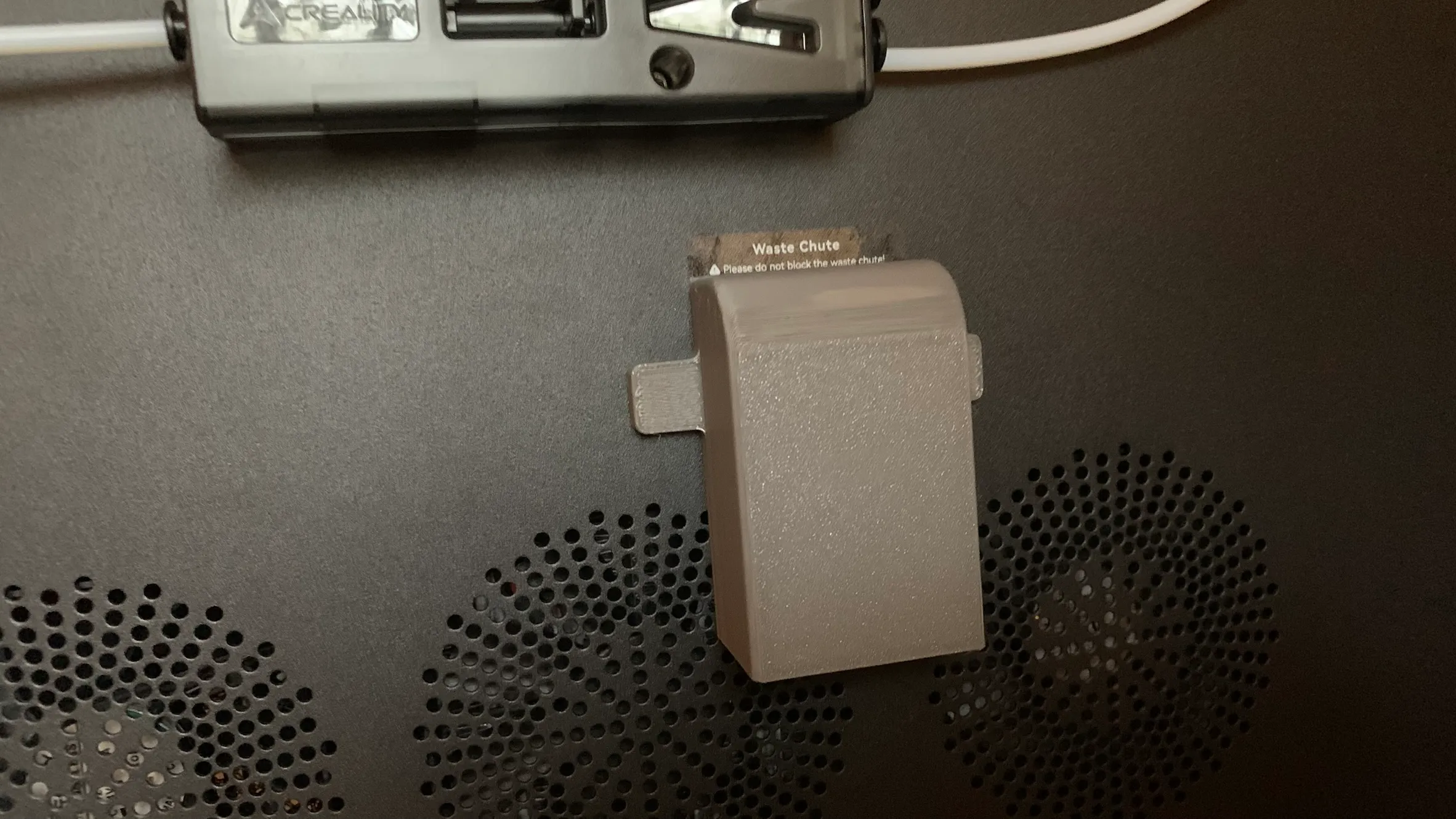 Creality K2 Plus poop system
