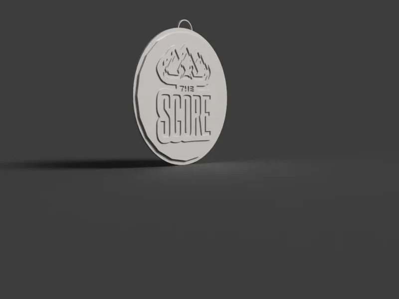 The Score Keychain