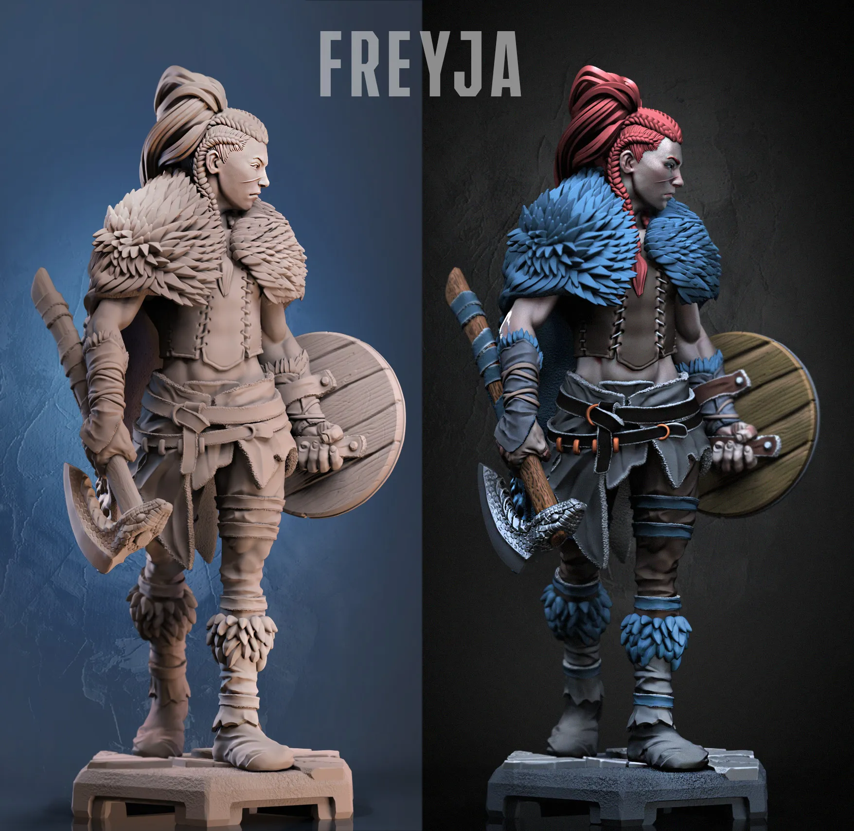 FREYJA THE NORSEWOMAN (CHIMERA SET)
