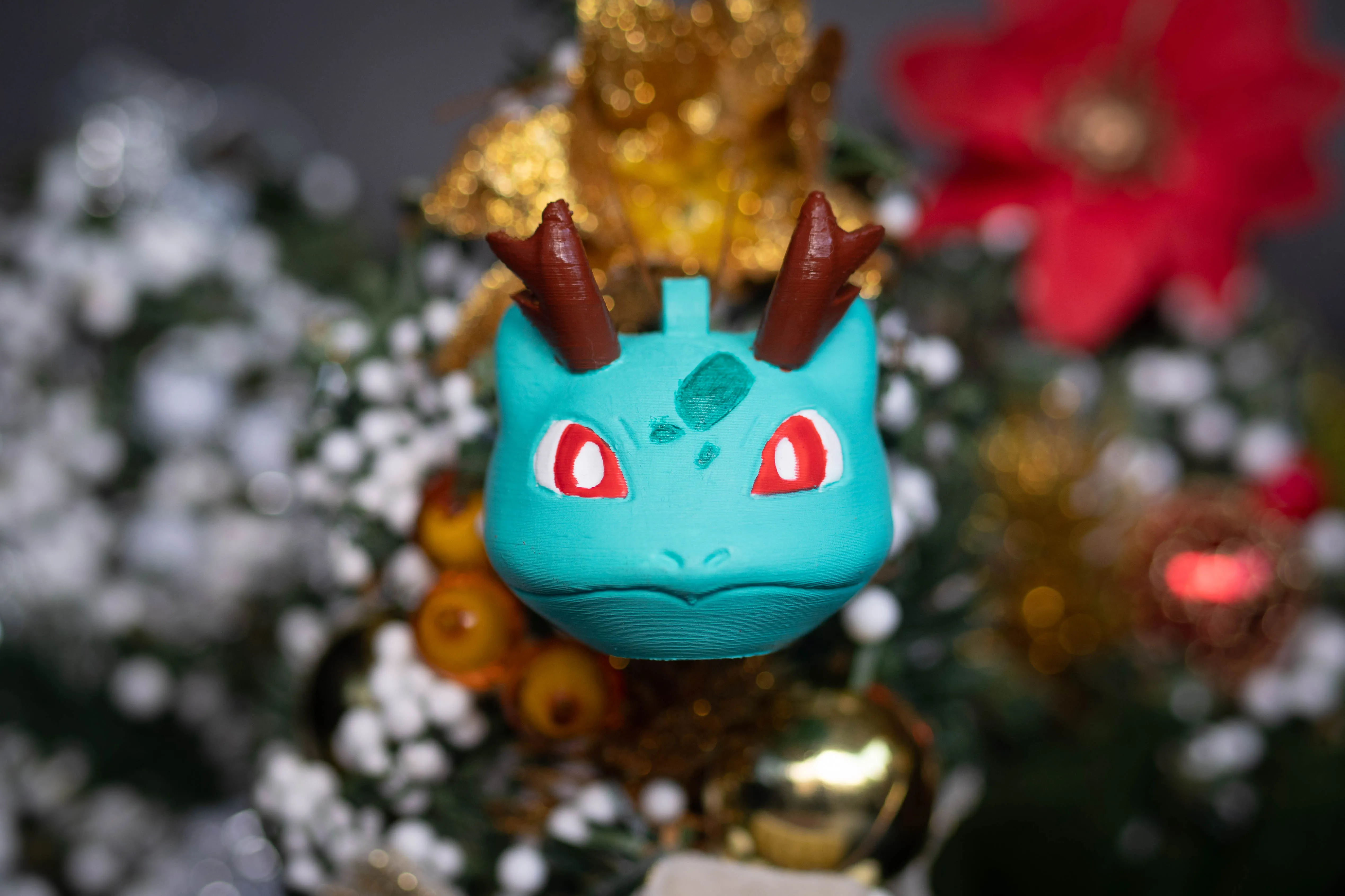 Pokemon Kanto Starters Christmas Tree Decor/Keychain
