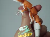 Articulated Leopard Gecko Toy-5