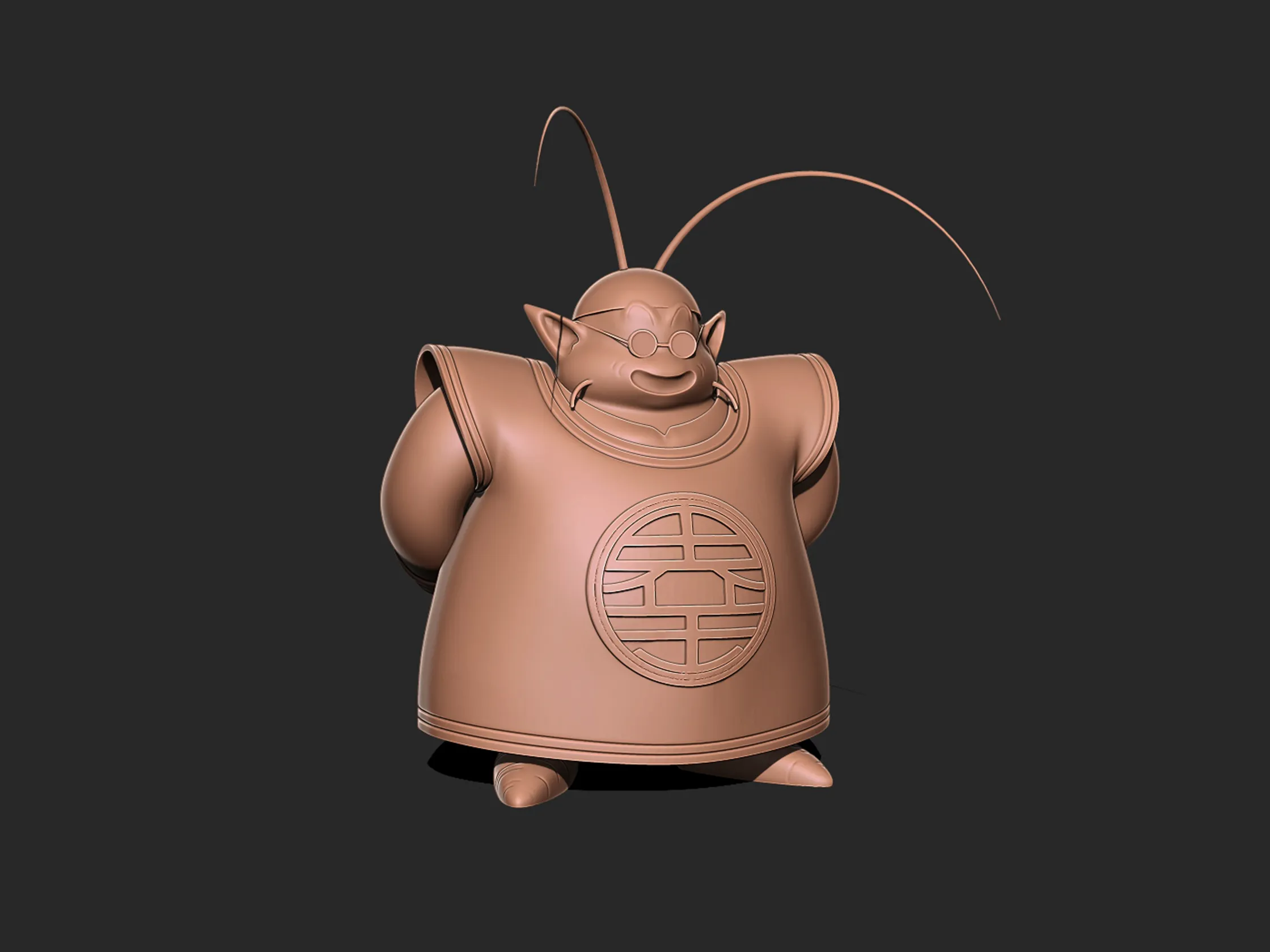 Dragon Ball KaioSama model de imprimare 3d