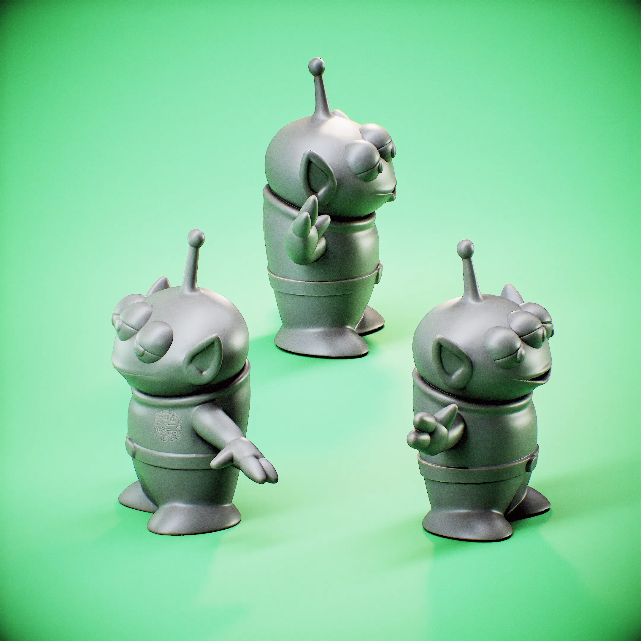 Toy Story - Aliens "La garra" - Alien The Claw" Pack x 3
