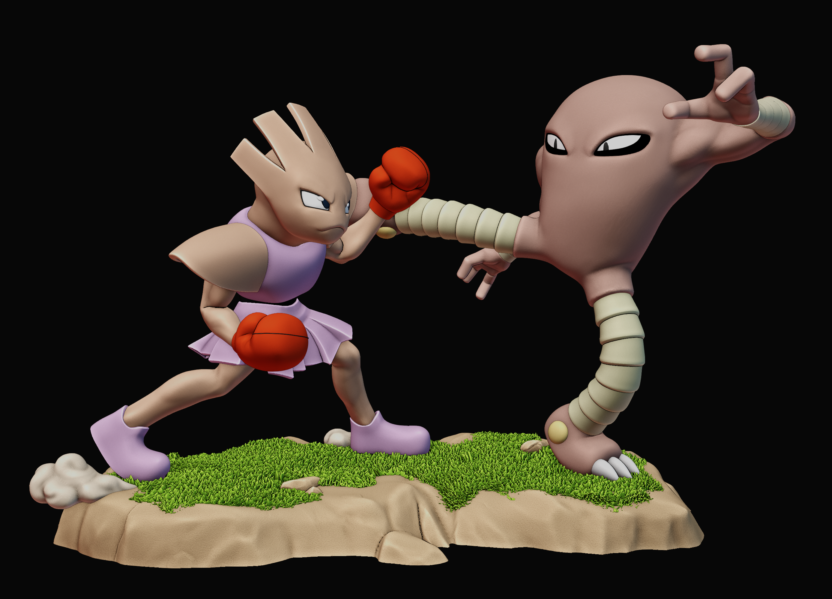 Pokemon Red: Hitmonlee Or Hitmonchan