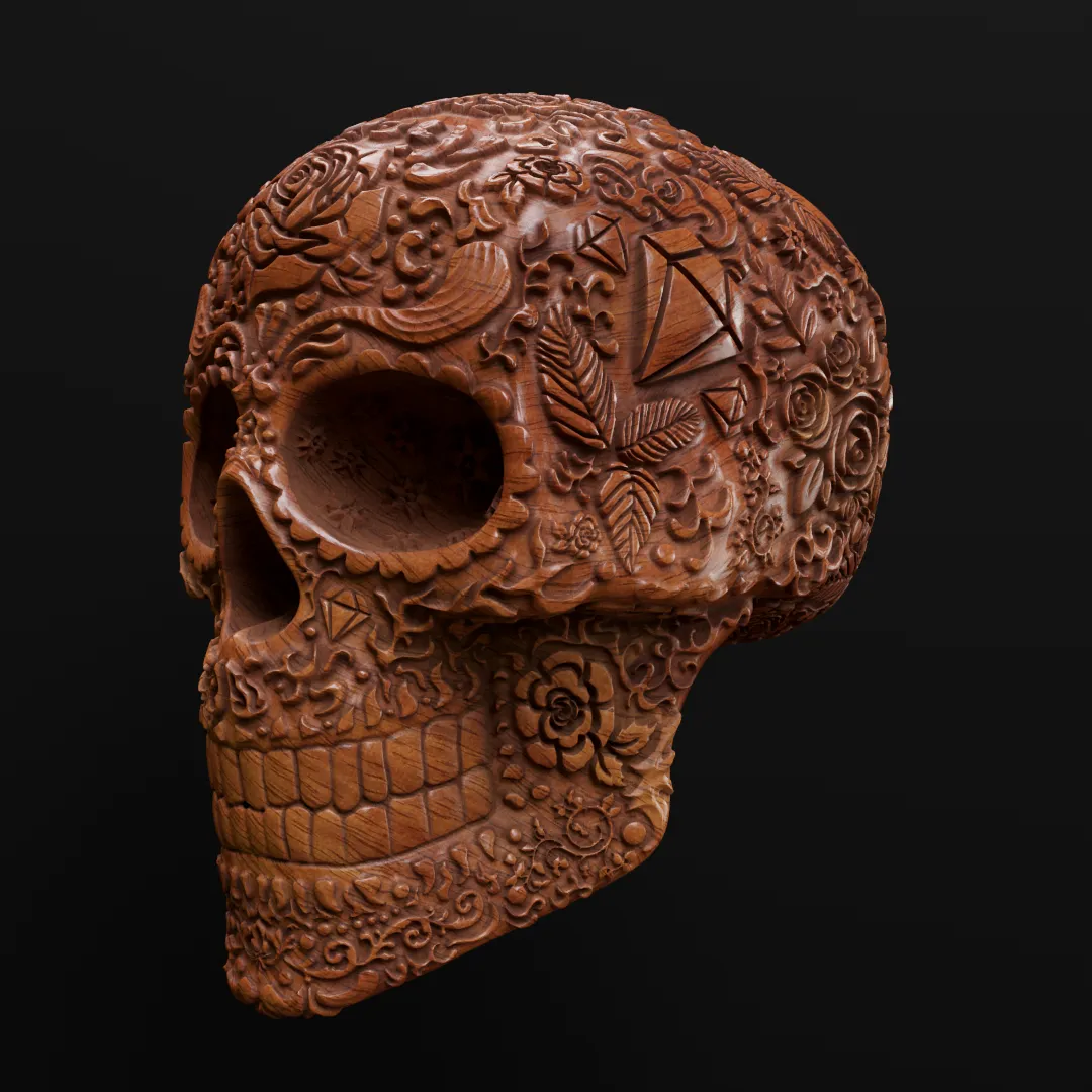 MEXICAN SKULL KATRINA