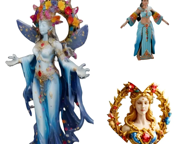 Fantasy Queens Collection - Mystical Figurine Series