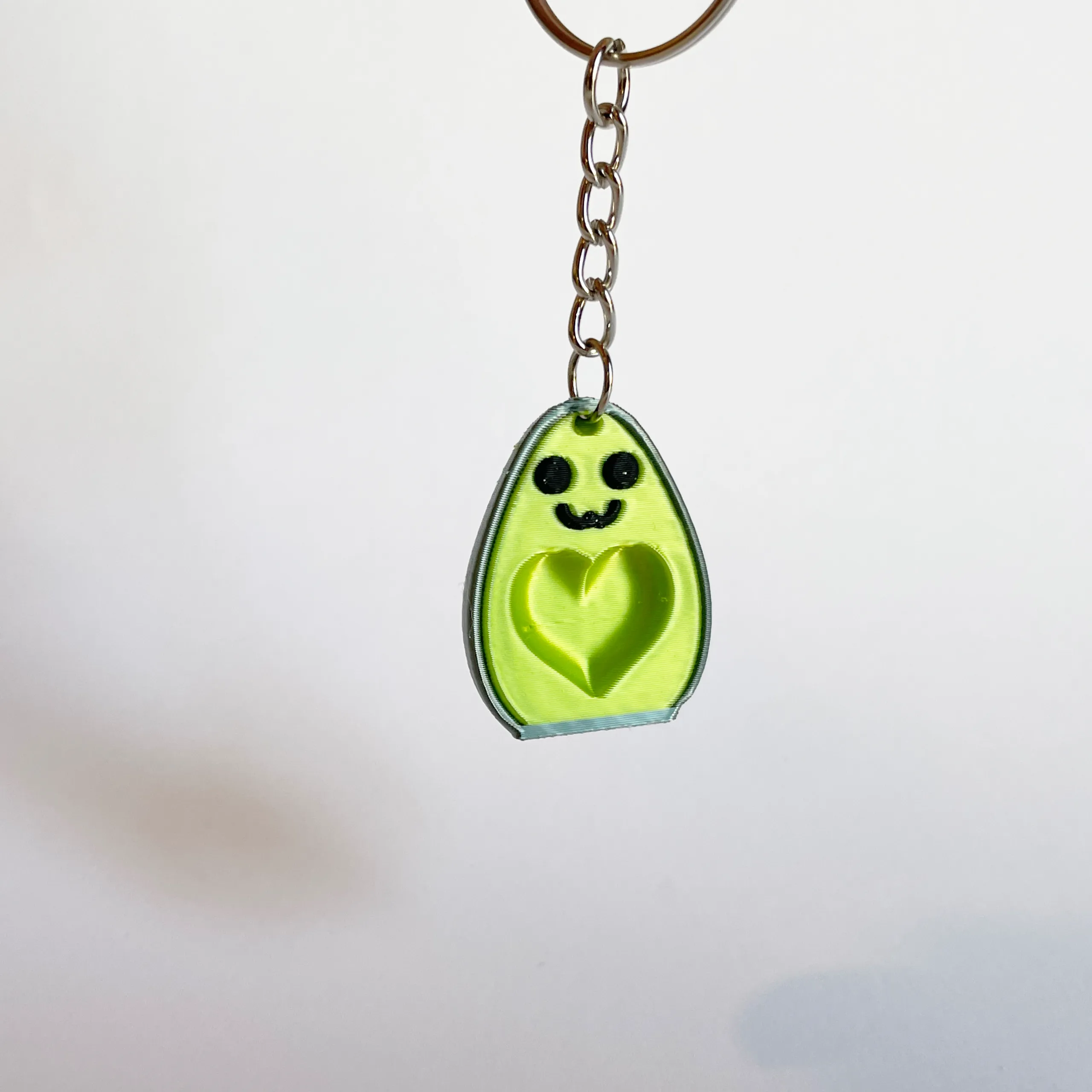 Friendship / Love Avocado Cute keychain