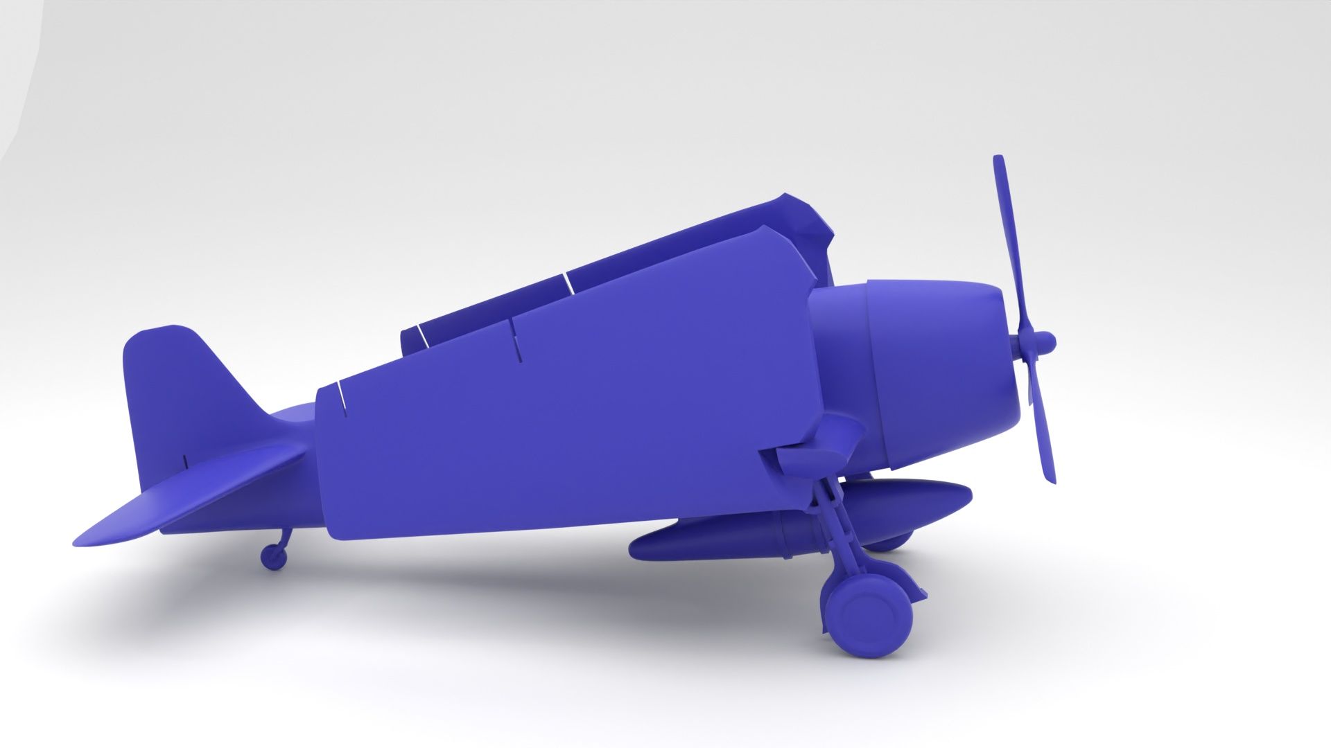 Grumman F6F Hellcat folded | 3D models download | Creality Cloud