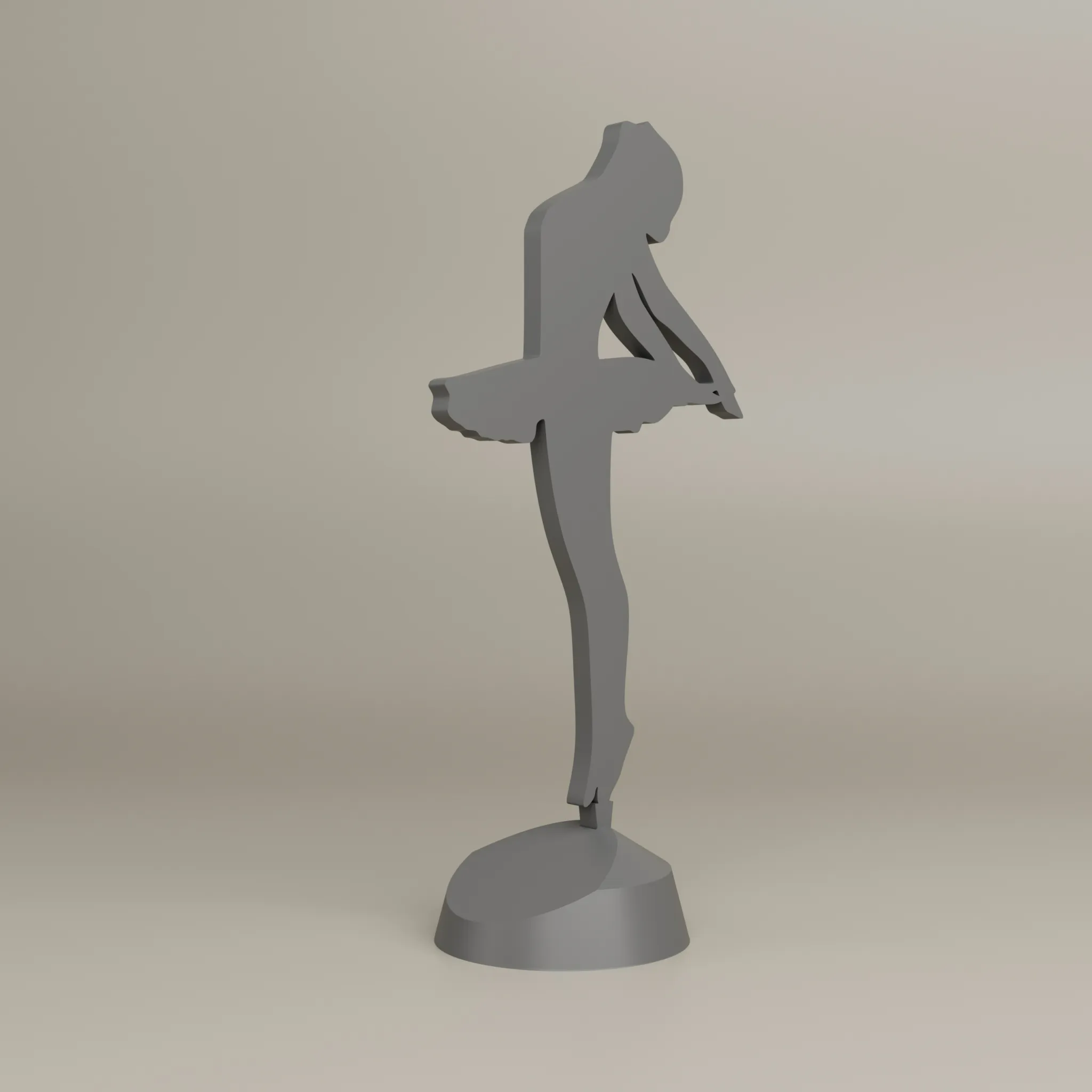 Ballerina 3D printing Free stl