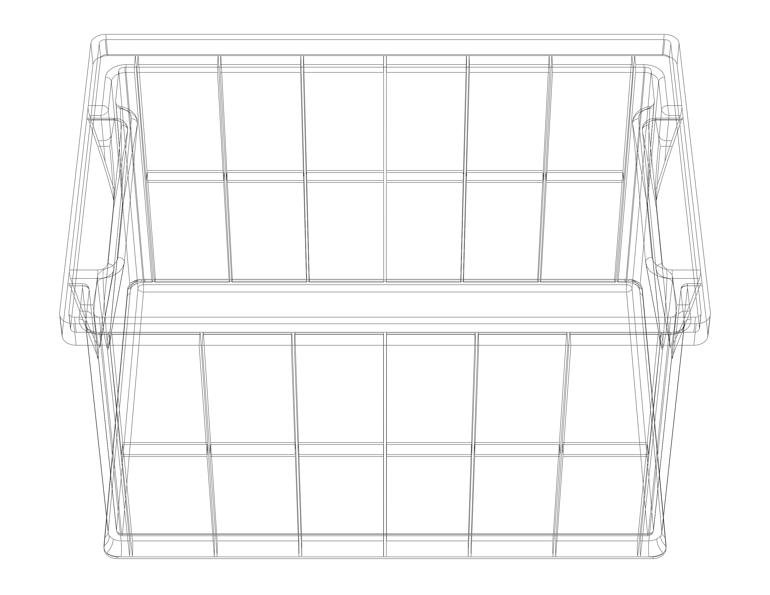Stackable Storage Bin Capacity 2 Litres 3D models download Creality