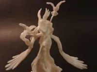 Vus - Spear Maiden to Morrigan - PRESUPPORTED - 32mm Scale-0